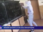Imagini şocante la un liceu din Botoşani