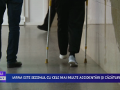 Iarna – sezonul cu cele mai multe accidentări și căzături